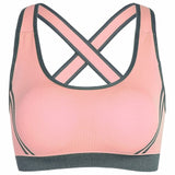 Pink Sports Bra