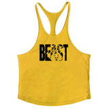Skull Bodybuilding Sleeveless Shirt