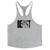 Skull Bodybuilding Sleeveless Shirt