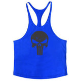 Skull Bodybuilding Sleeveless Shirt