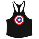 Skull Bodybuilding Sleeveless Shirt