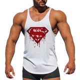 Captain America Bodybuilding Sleeveless Shirt