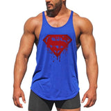 Captain America Bodybuilding Sleeveless Shirt