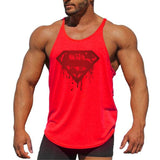 Captain America Bodybuilding Sleeveless Shirt
