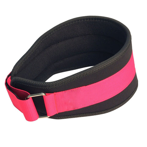 Pink Weight Lifting Belt